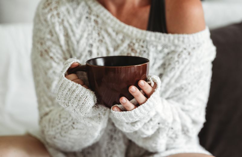An Ideal Sick Day: Soup in a Mug